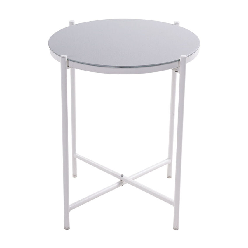 Mesa auxiliar Mobis 45x53cm blanco - Imagen 2