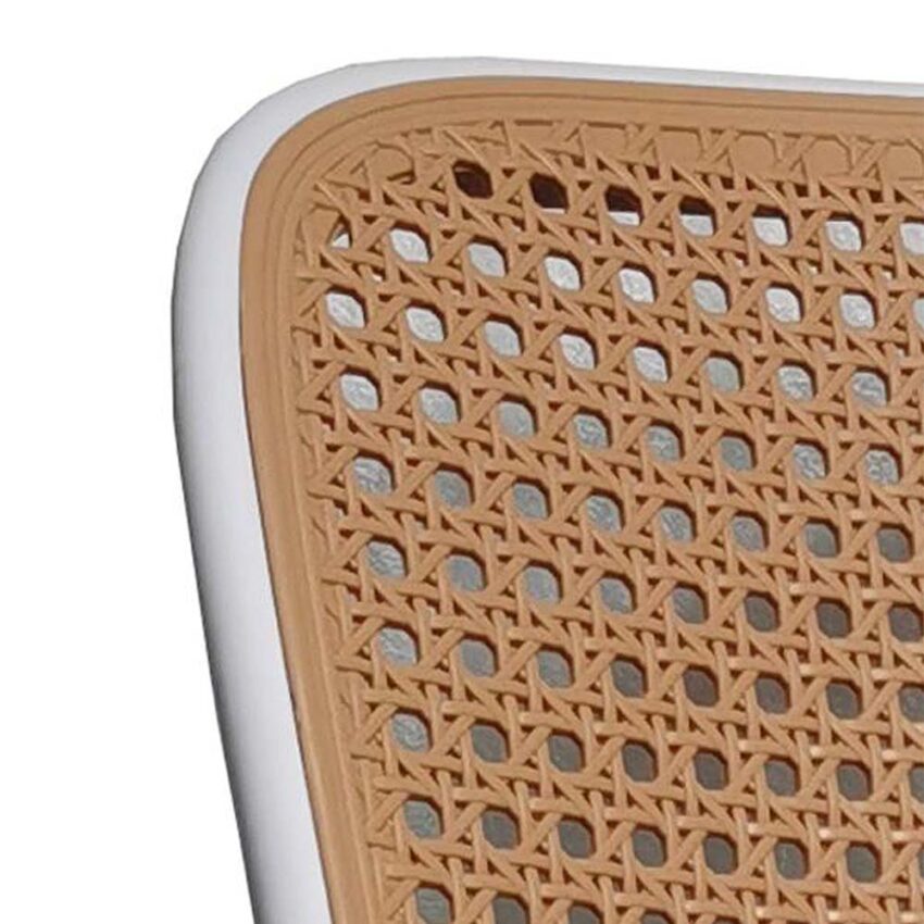 Silla de exterior de resina sin brazos Caravan Bl - Imagen 2