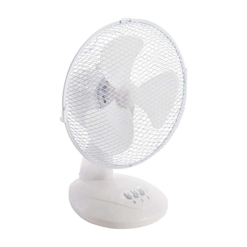 Ventilador de mesa 23cm 30w Equation Blanco - Imagen 2