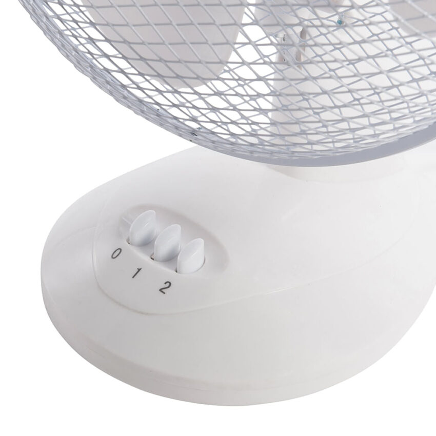 Ventilador de mesa 23cm 30w Equation Blanco - Imagen 5