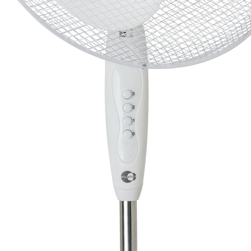 Ventilador pedestal 40cm 45w Equation Blanco - Imagen 7