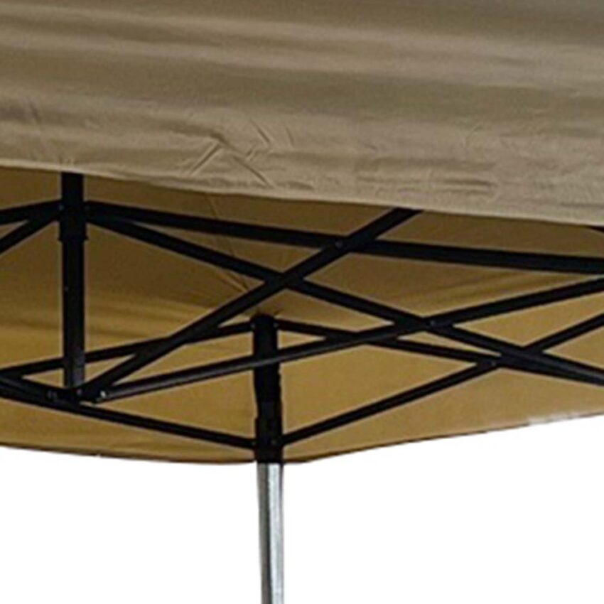 Toldo desplegable 3x3m Taupe - Imagen 2