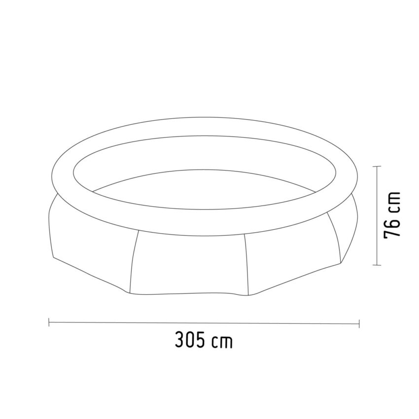 Piscina Fast Set 305x76cm + Bomba de filtrado - Imagen 3