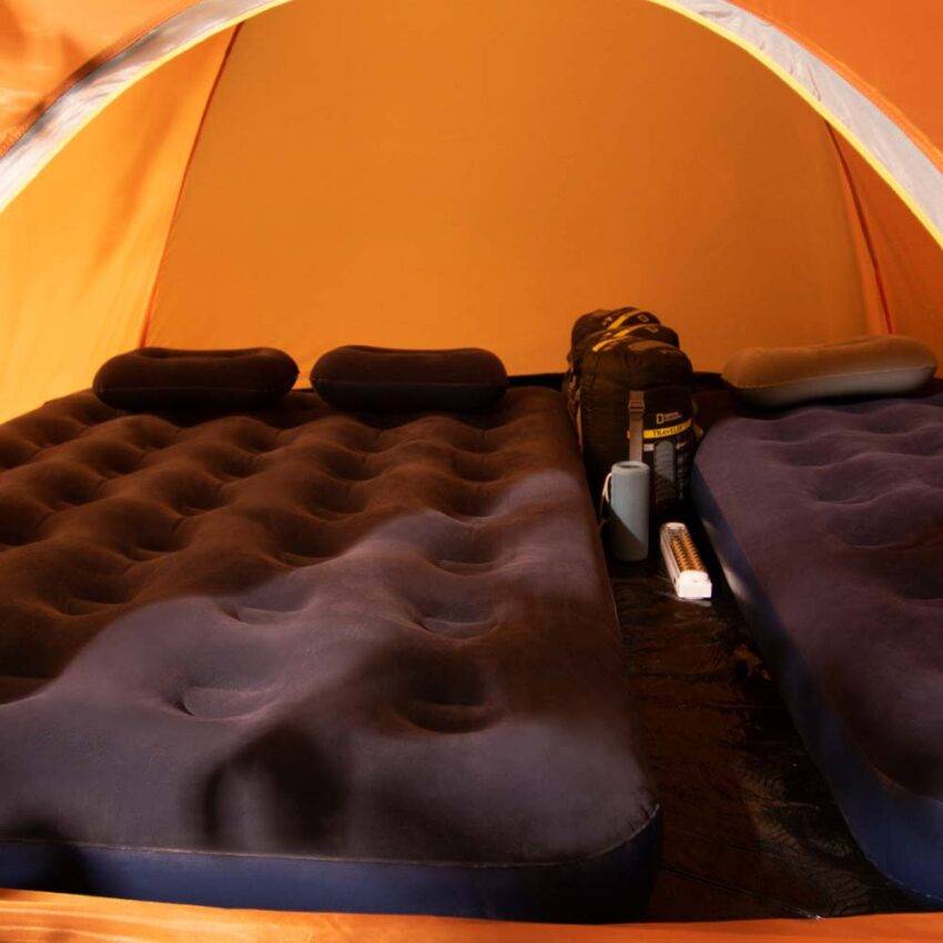 Carpa para 6 personas Ligera Dome Pack Orange - Imagen 6