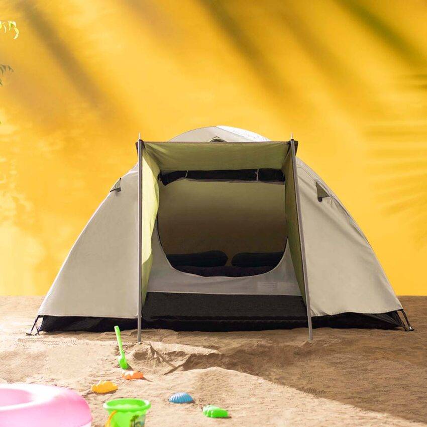 Carpa para 4 personas con toldo Greenside - Imagen 2