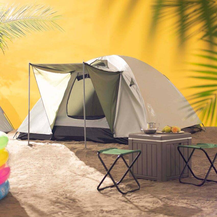 Carpa para 4 personas con toldo Greenside - Imagen 9