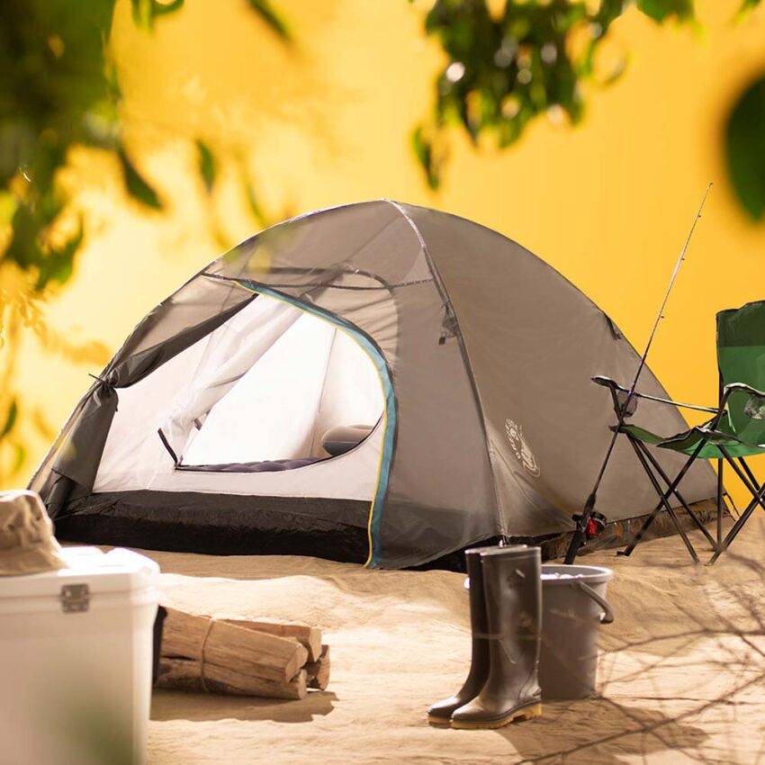 Carpa para 4 personas con sobre techo Greenside - Imagen 3