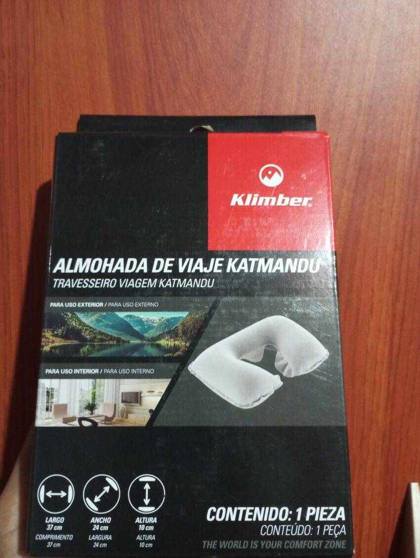 Almohada de viaje katmandu