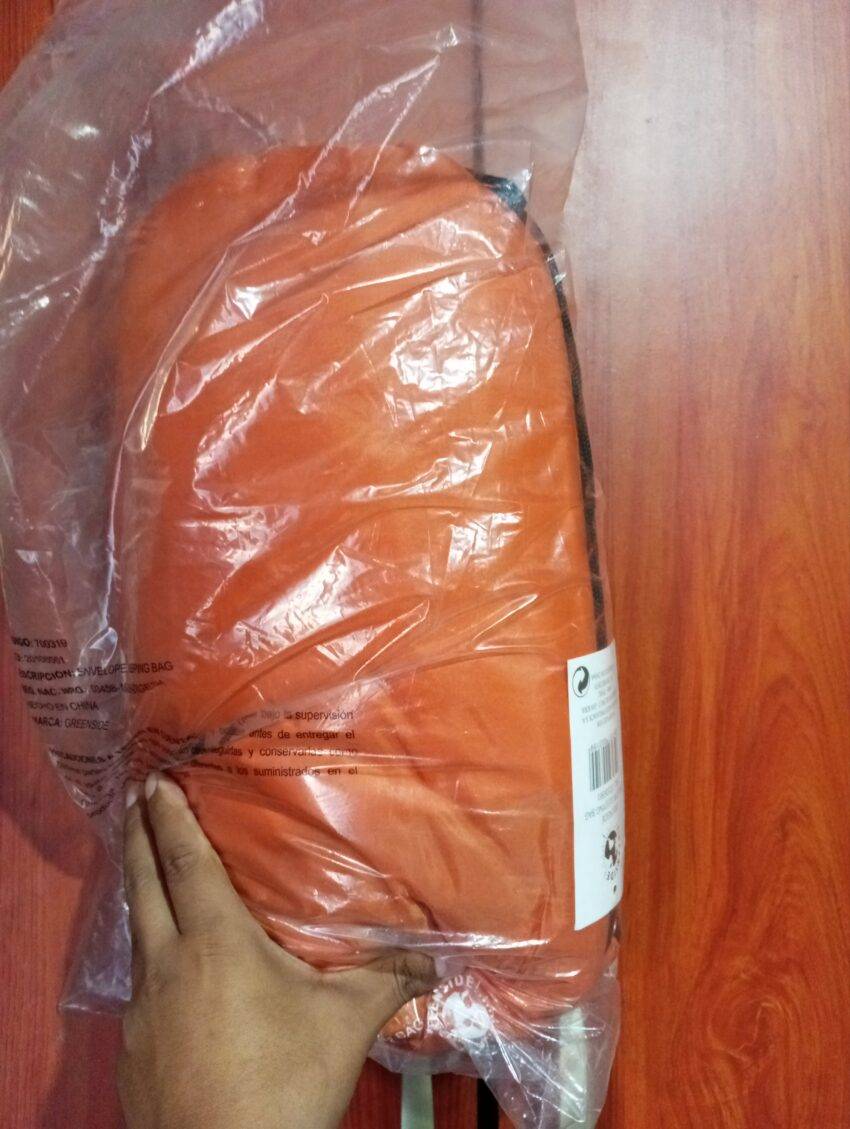 Bolsa dormir naranja 20 grados C