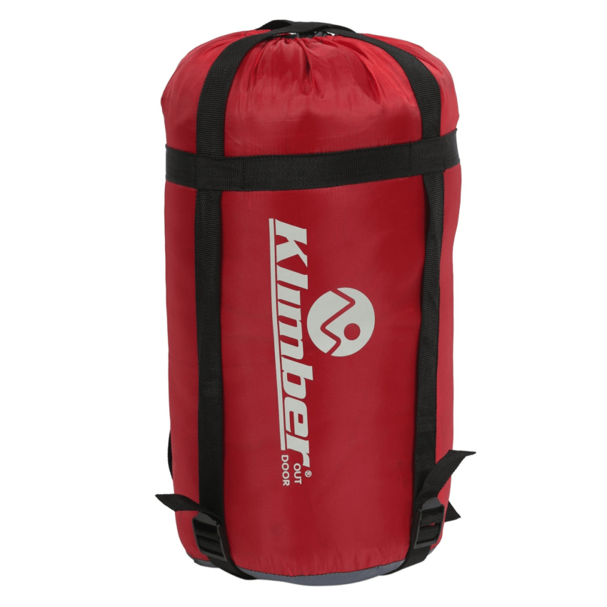 Bolsa de Dormir Momia 55-80x230cm Rojo - Imagen 2